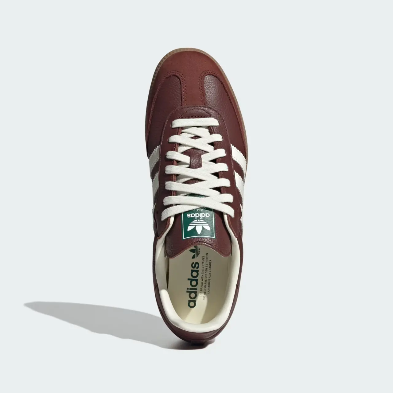 Alternative view of Giày Adidas Samba OG 'Fox Brown' JR0892