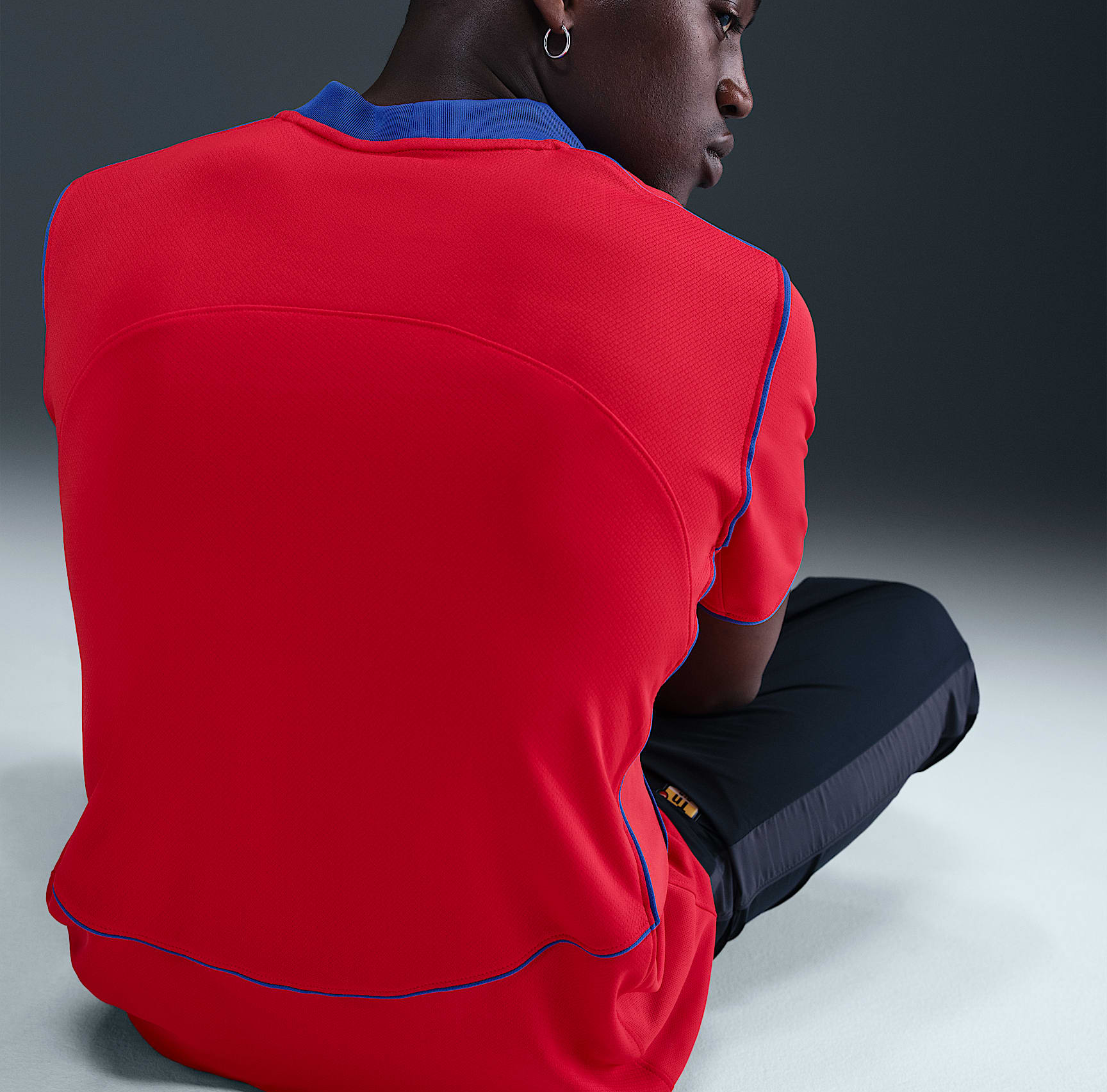 Alternative view of Áo Nike Paris Saint-Germain 2025/26 'Red' HJ4606-680