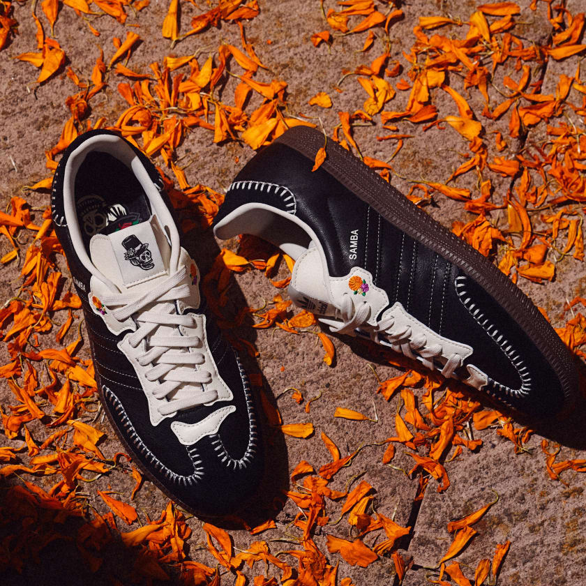 Alternative view of Giày Adidas Samba OG x Día de Muertos 'Pack Black' JI3932