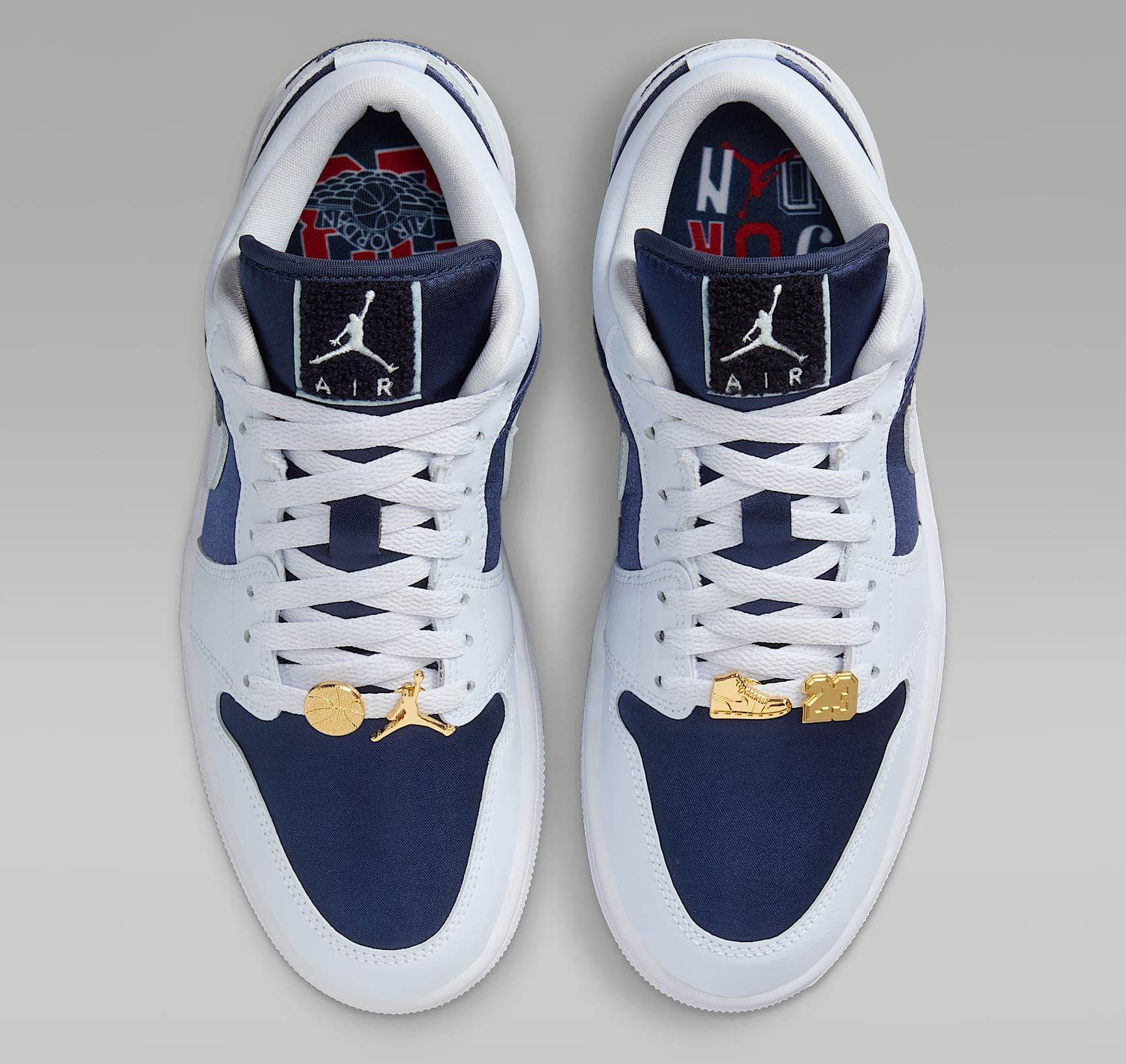 Alternative view of Giày Nike Air Jordan 1 Low SE ‘Football Grey’ FZ8778-044