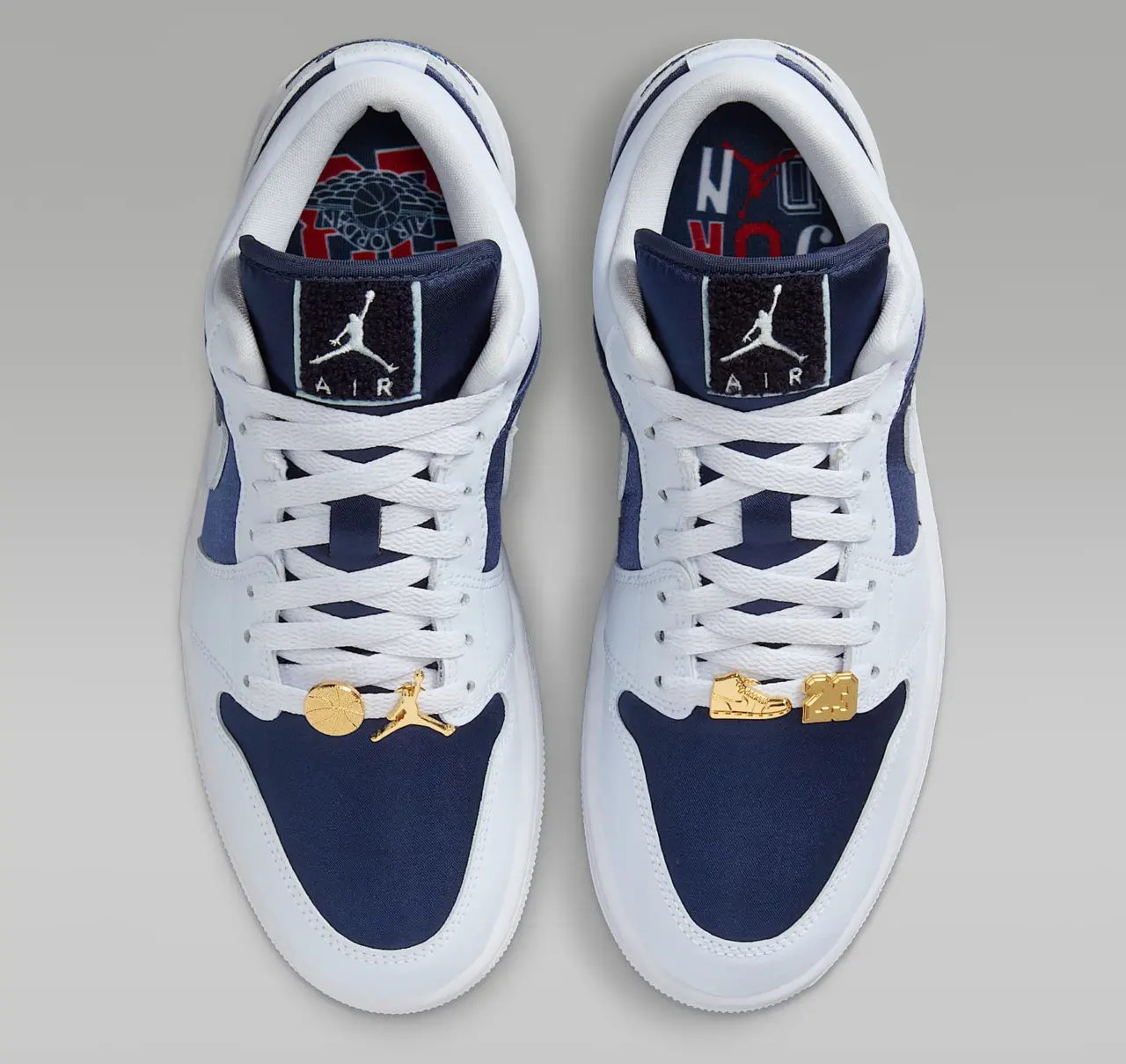 Alternative view of Giày Nike Air Jordan 1 Low SE ‘Football Grey’ FZ8778-044