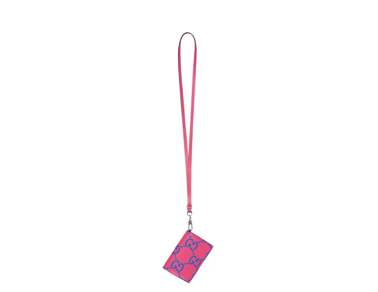 Alternative view of Ví Gucci Leather Card Holder 'Pink' 725477-AABCZ-5745