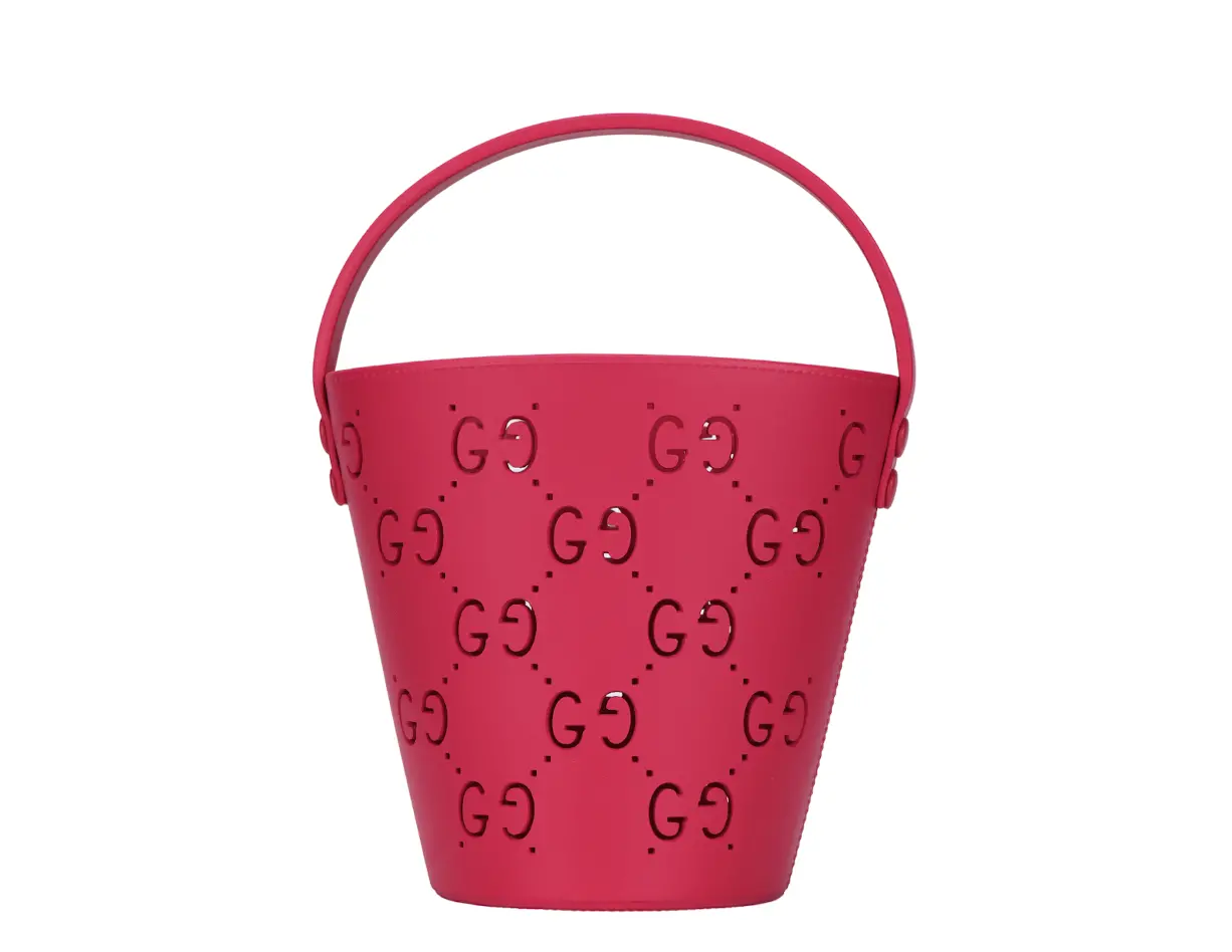 Alternative view of Túi Gucci Rubber Bucket Bag 'Red' 723051-9AAAL-2797