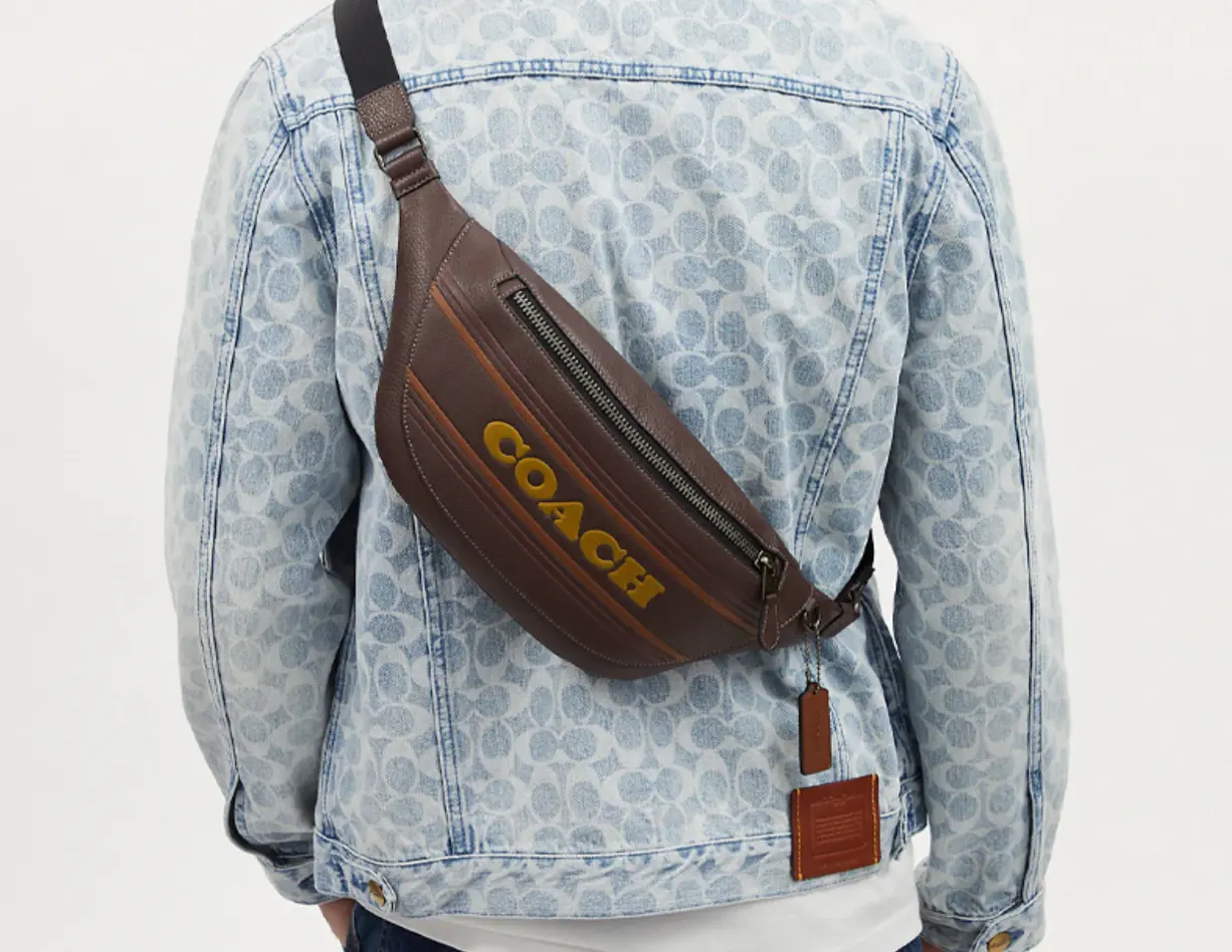 Alternative view of Túi Coach Warren Cow Sling Bags 'Dark Coffee' CH000-QBMAA