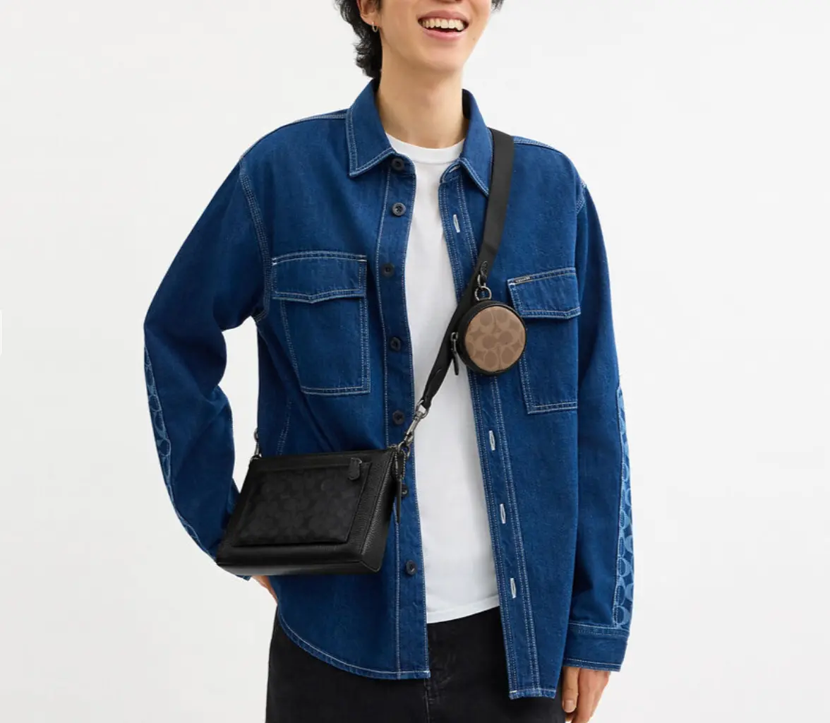 Alternative view of Túi Coach Holden Crossbody Bag 'Black' CW372-QBXAJ