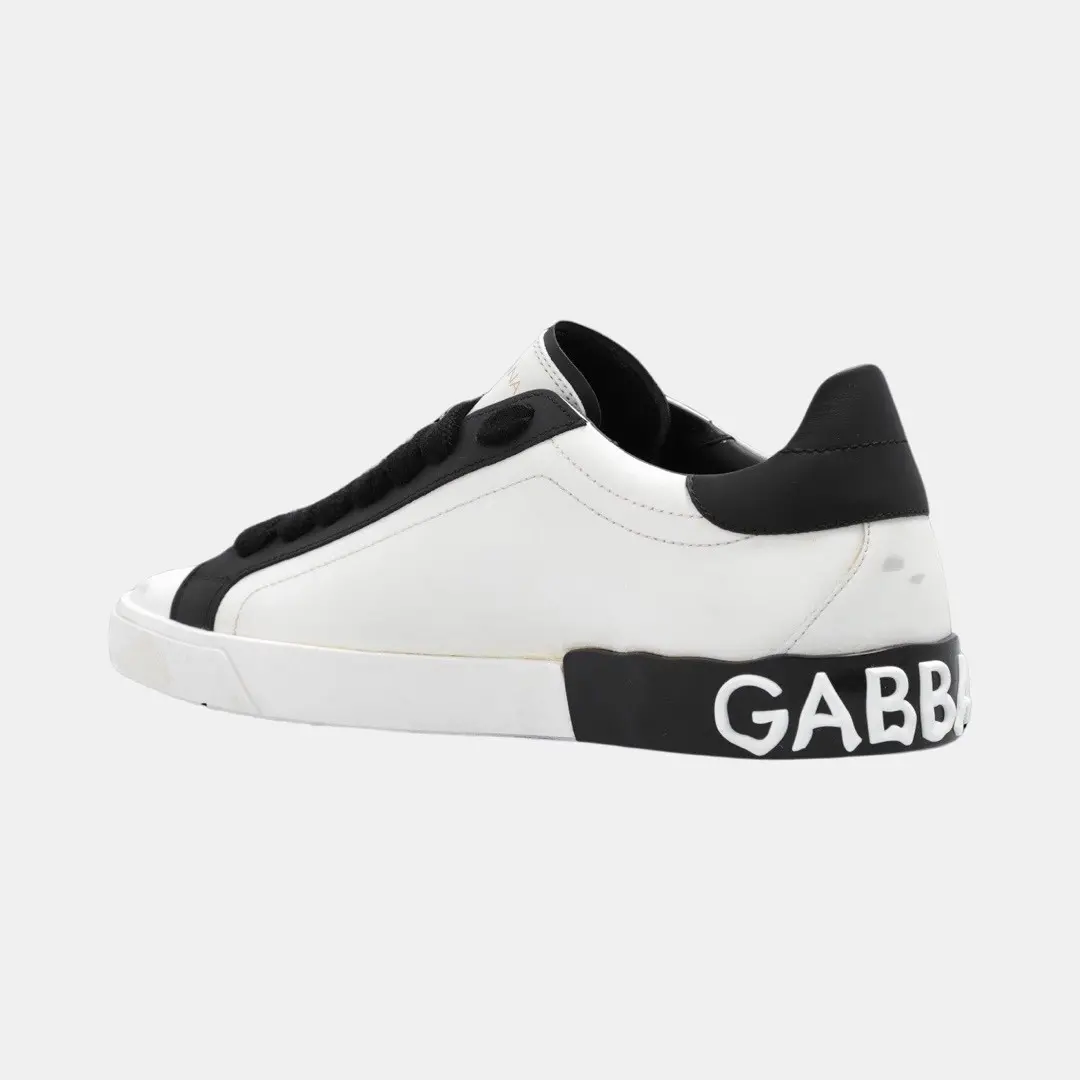 Alternative view of Giày Dolce & Gabbana DG Logo 'White Black' CS2254-AQ192-89697