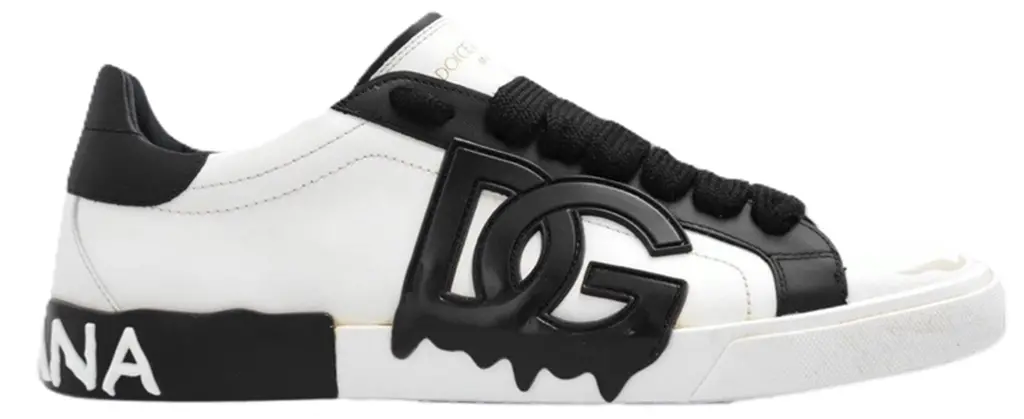 Giày Dolce & Gabbana DG Logo 'White Black' CS2254-AQ192-89697