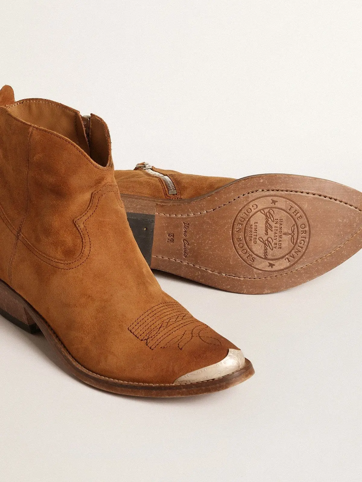 Alternative view of Giày Golden Goose Ankle 'Cognac' GWF00131-F004888-55310
