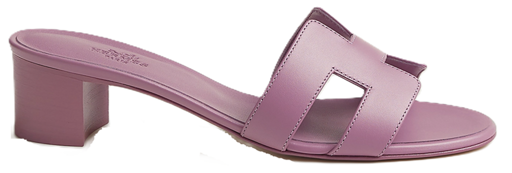 Dép Hermes Oasis Leather Sandals 'Pink' H071002Z-03345
