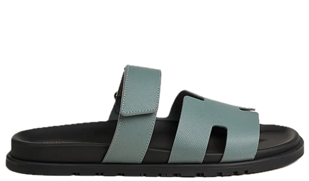 Dép Hermes Chypre Sandal 'Grey' H222857ZHBR465