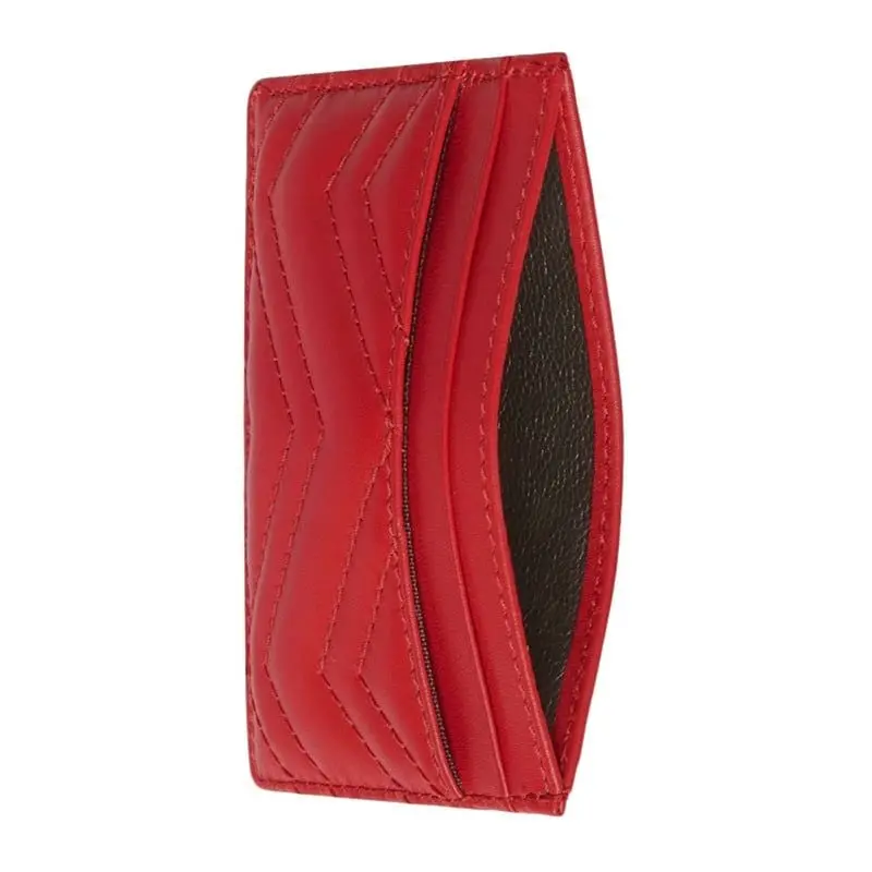 Alternative view of Ví Gucci GG Marmont Wallet 'Red' 443127-DTD1T-6433