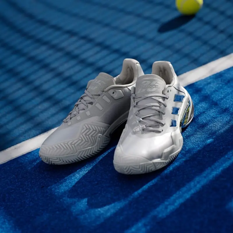 Alternative view of Giày Adidas Barricade 13 'Silver Edition' JP5379