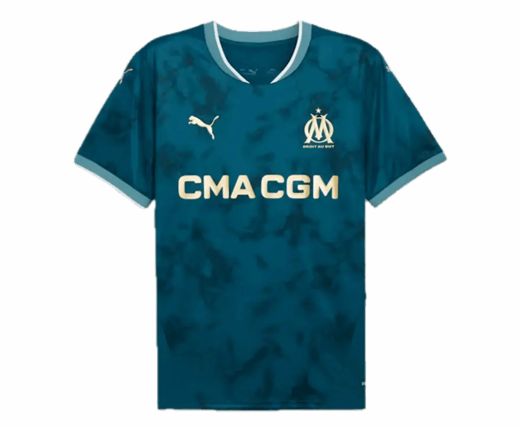 Áo Puma Olympique de Marseille 24/25 ‘Ocean Blue’ 775294-02