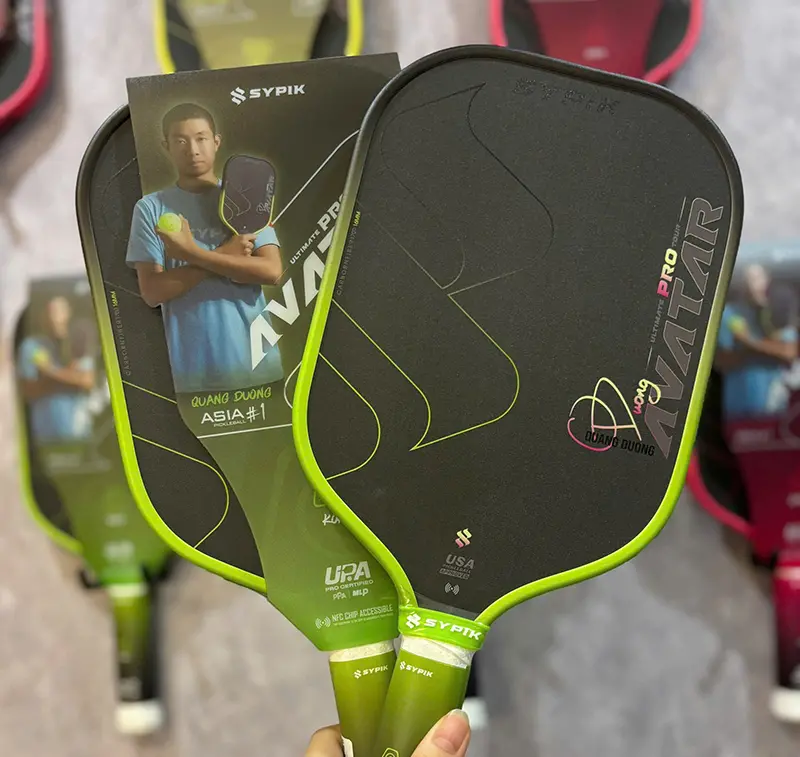 Alternative view of Vợt Pickleball Sypik Avatar Ultimate Pro Tour 16mm 'Green'