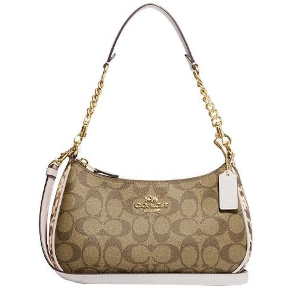 Túi Coach Teri 24 Shoulder Bag 'Beige' CC323-IMLOT