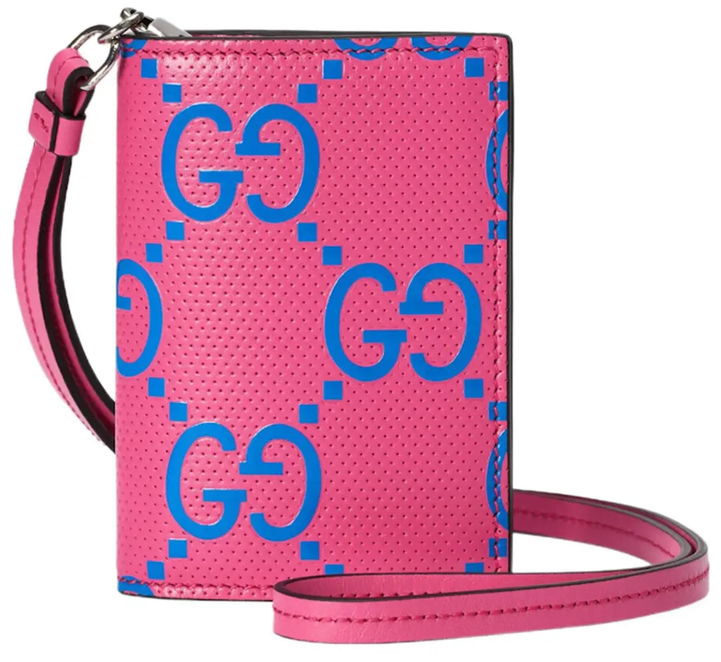 Ví Gucci Leather Card Holder 'Pink' 725477-AABCZ-5745