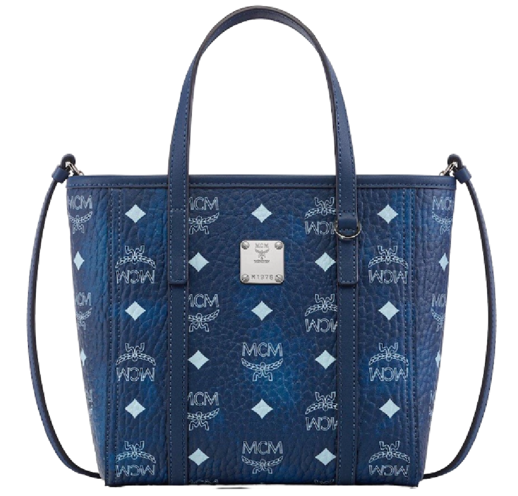 Túi MCM Toni Top-Zip Shopper 'Blue Visetos' MWPFAMT081F001