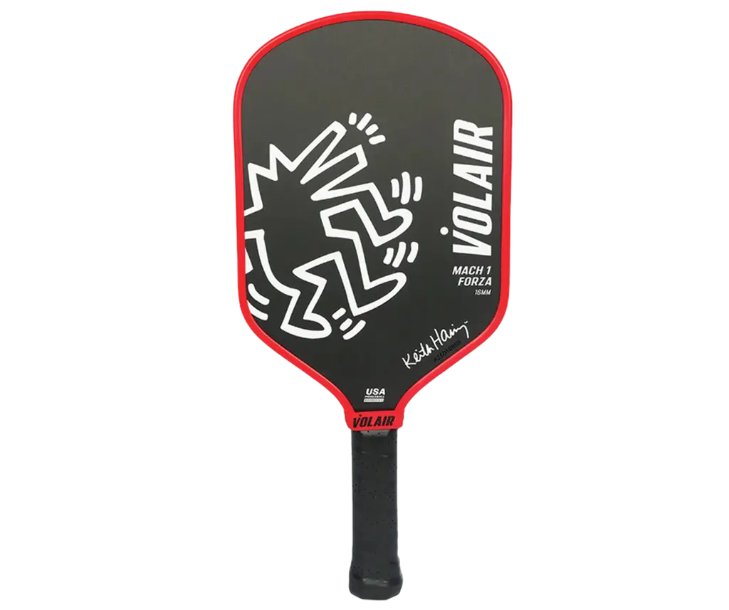 Vợt Pickleball Volair Mach 1 Forza: 16mm 'Keith Haring #3'