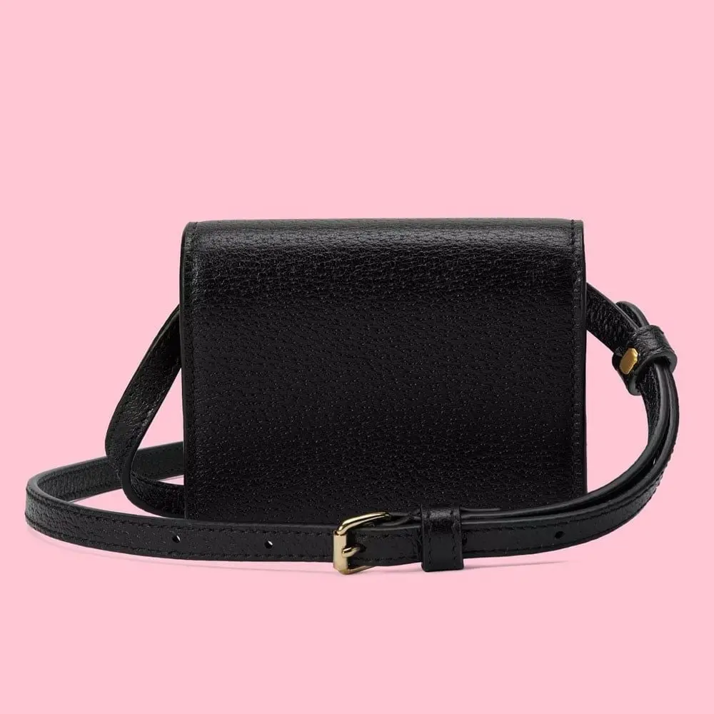 Alternative view of Túi Gucci x Adidas Small Square Bag 'Black' 702248-DJ24G-1057