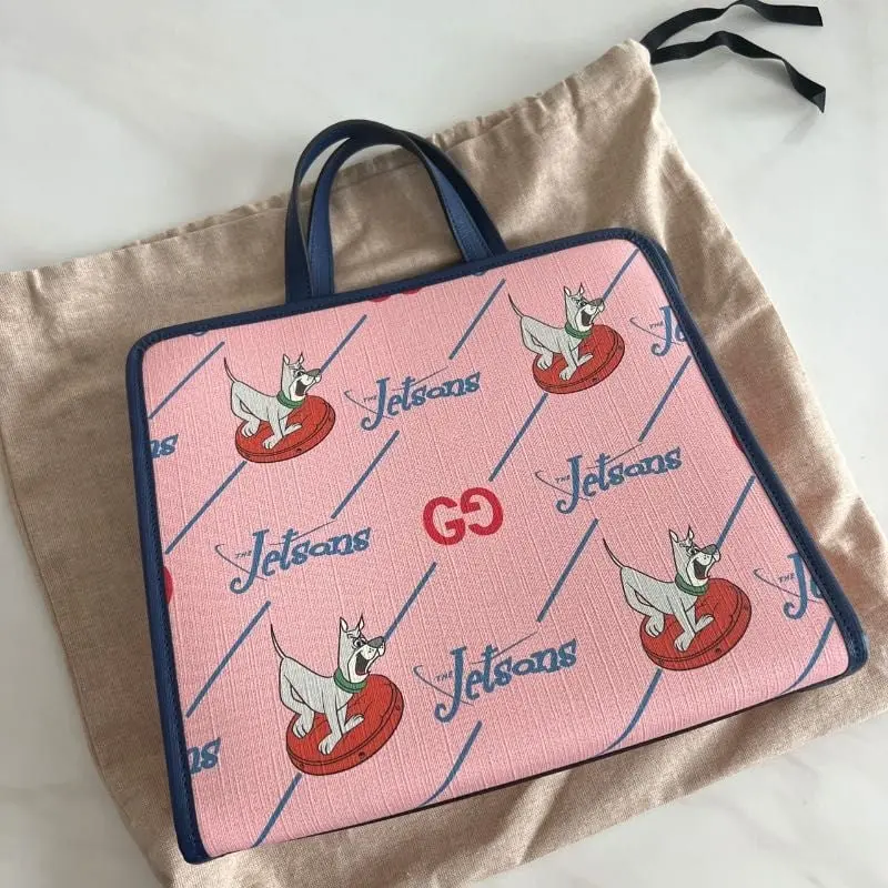 Alternative view of Túi Gucci x The Jetsons Tote Bag 'Pink' 605614-FACAN-8497