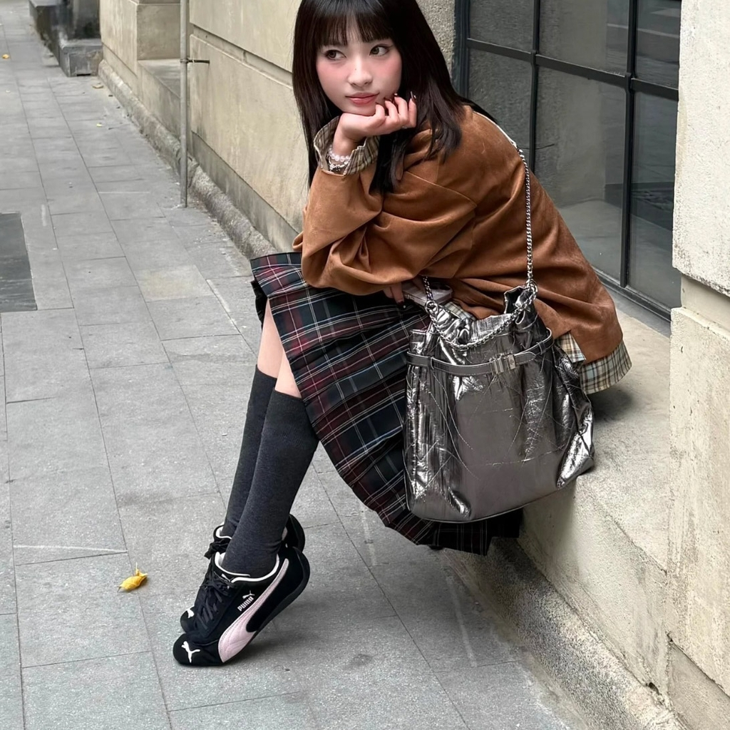 Alternative view of Giày Puma Speedcat OG 'Black Mauve Mist' 400986-09