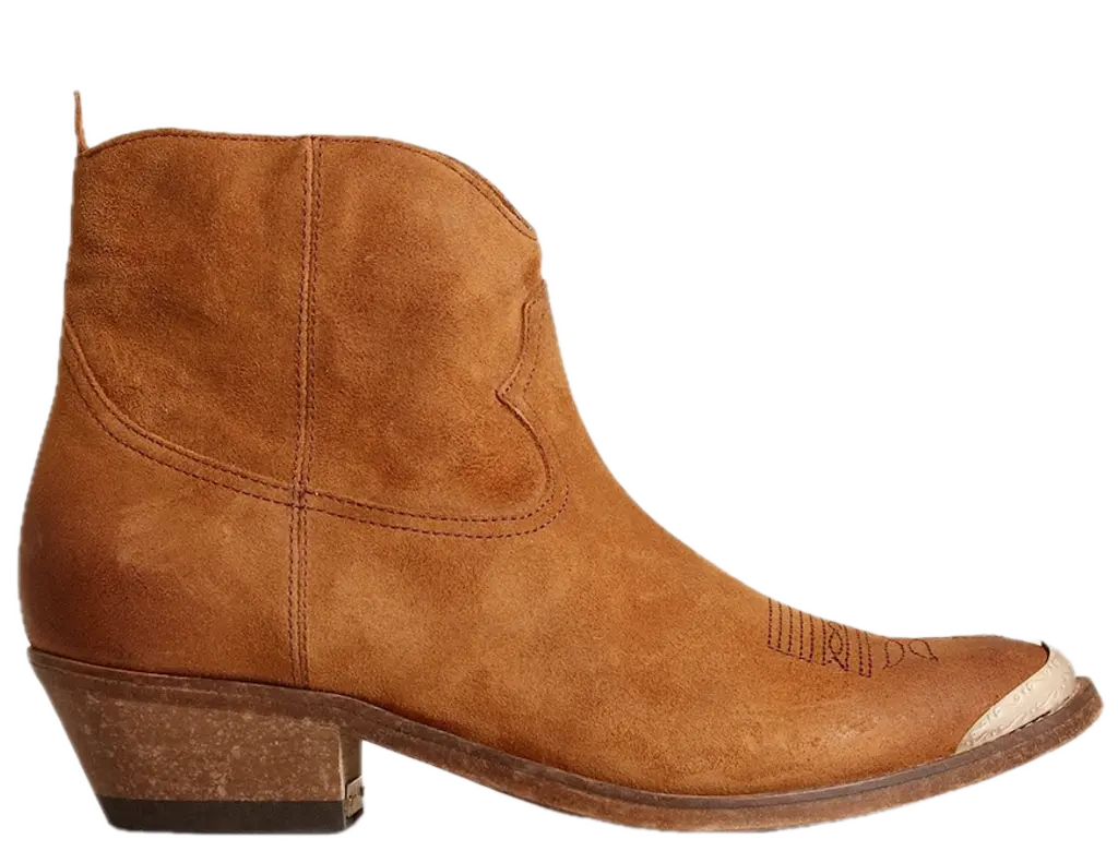 Giày Golden Goose Ankle 'Cognac' GWF00131-F004888-55310