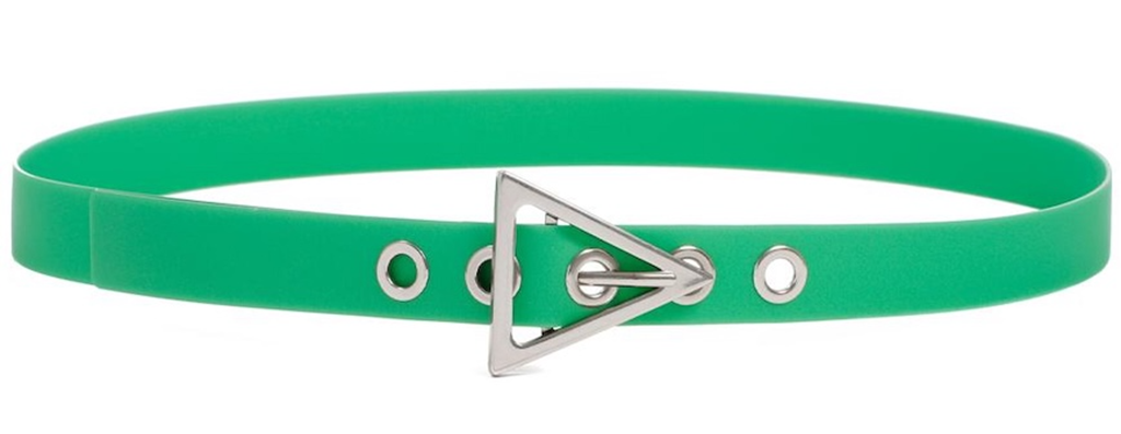 Thắt Lưng Bottega Veneta Triangle Buckle Belt 'Green' 691010-V1RT0-3724