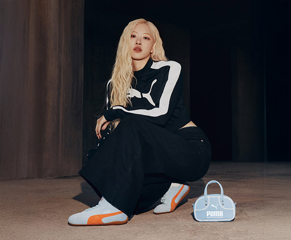 Alternative view of Giày Puma Speedcat OG 'Sea Glass Orange Glo' 398846-40