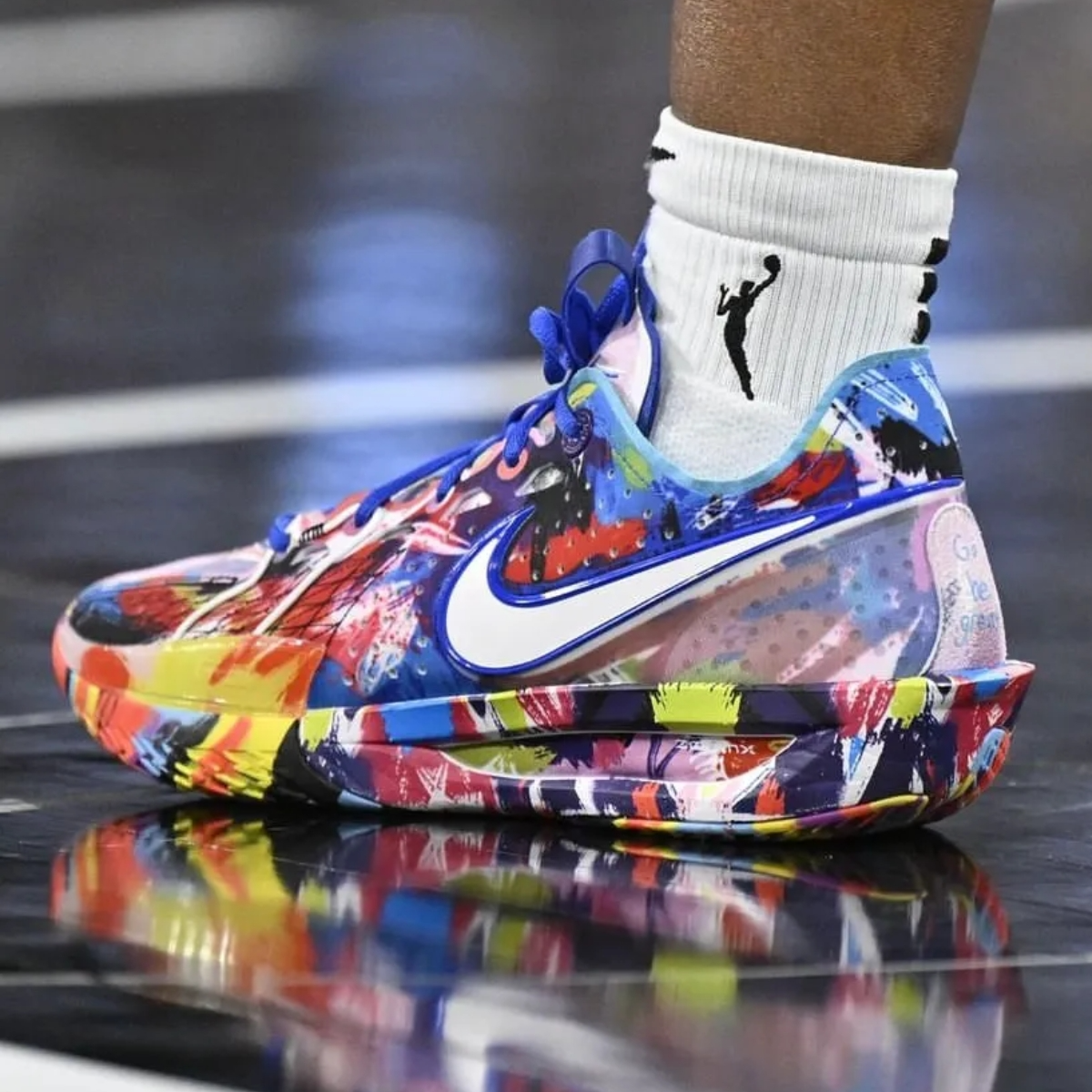 Giày Nike Jewell Loyd x Air Zoom GT Cut 3 EP ‘Paint’ IF2522-100 - Ảnh 3