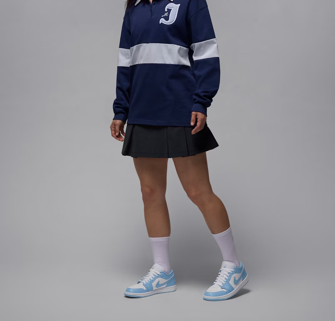 Alternative view of Giày Nike Air Jordan 1 Low 'White Aluminum' DC0774-142