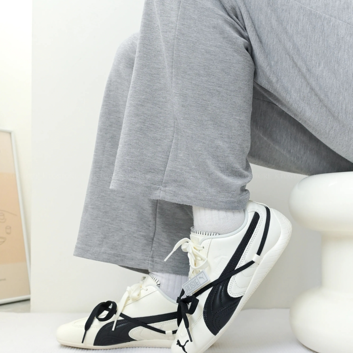 Alternative view of Giày Puma Speedcat Leather 'Rosé White' 404390-01