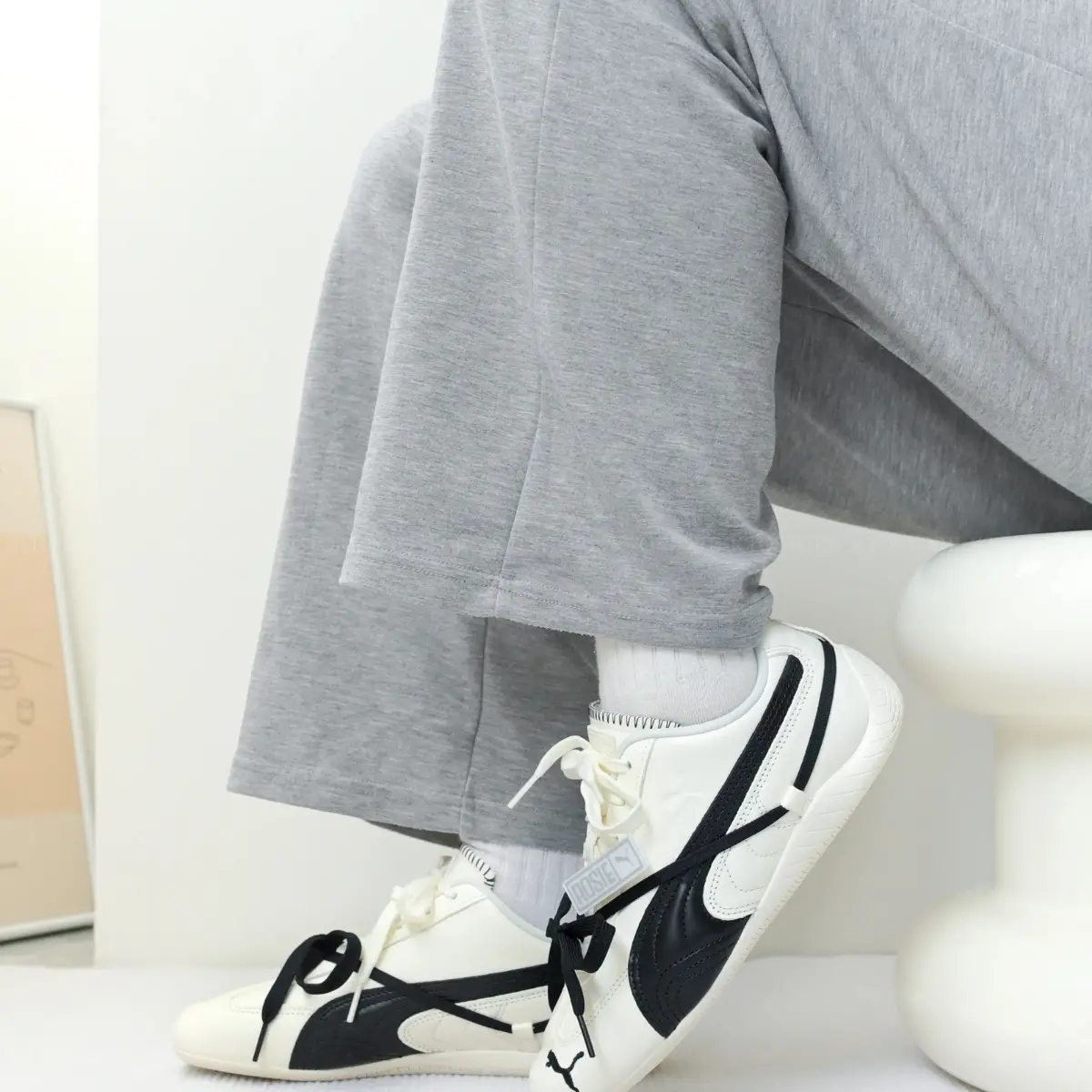 Alternative view of Giày Puma Speedcat Leather 'Rosé White' 404390-01