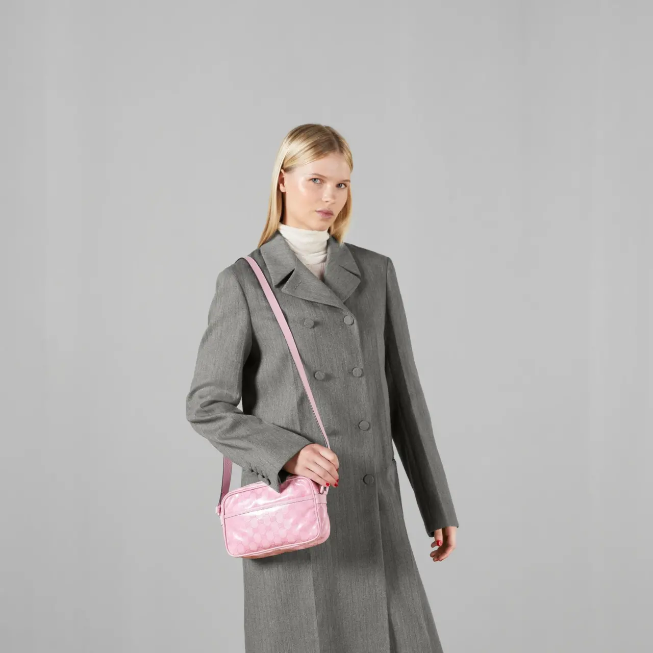 Alternative view of Túi Gucci GG Crytal Mini Shoulder Bag 'Pink' 760342-FACK5-5823