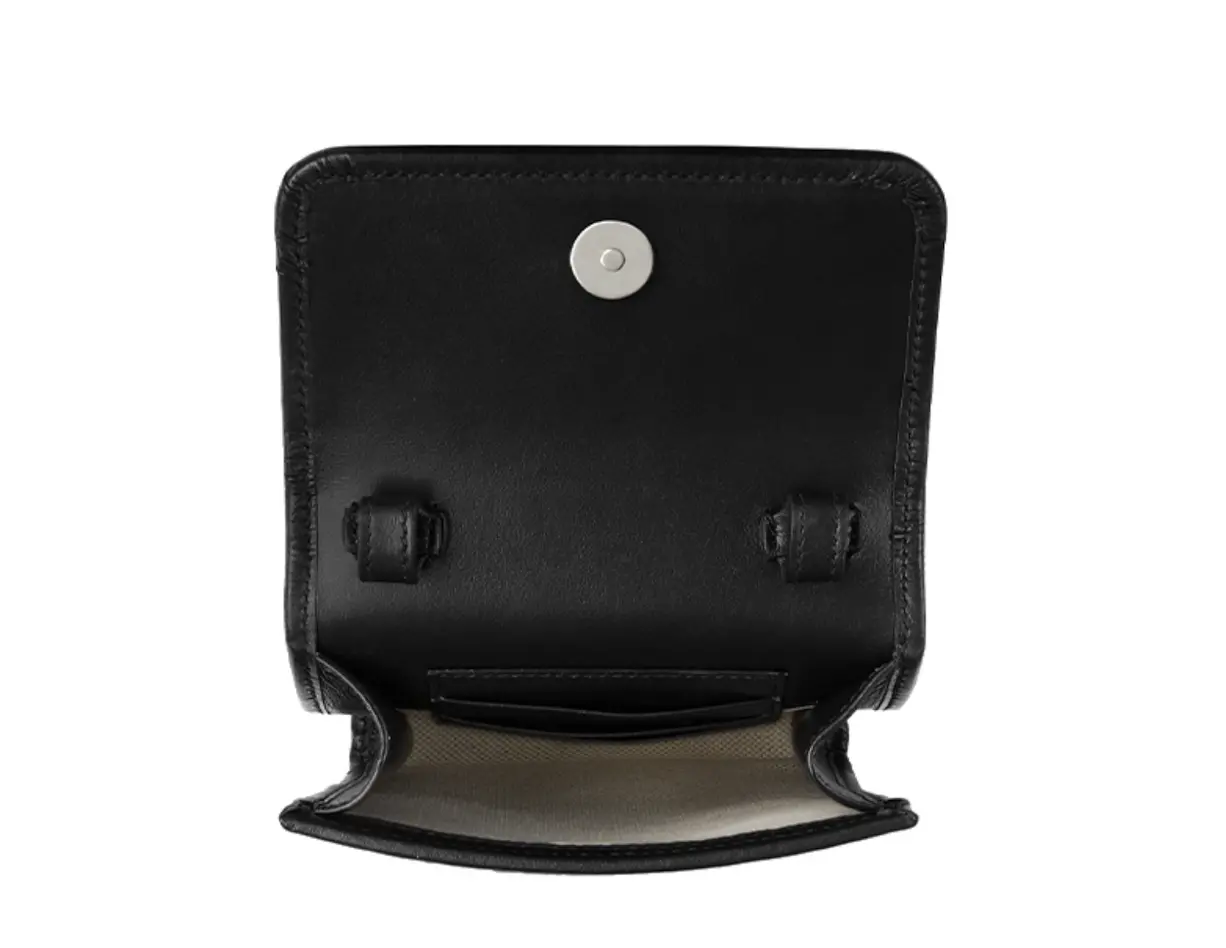 Alternative view of Túi Gucci Logo Leather Shoulder 'Black' 625571-1W3AN-1000