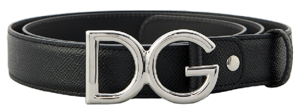 Thắt Lưng Dolce & Gabbana DG Logo 'Black' BE4362B537387653