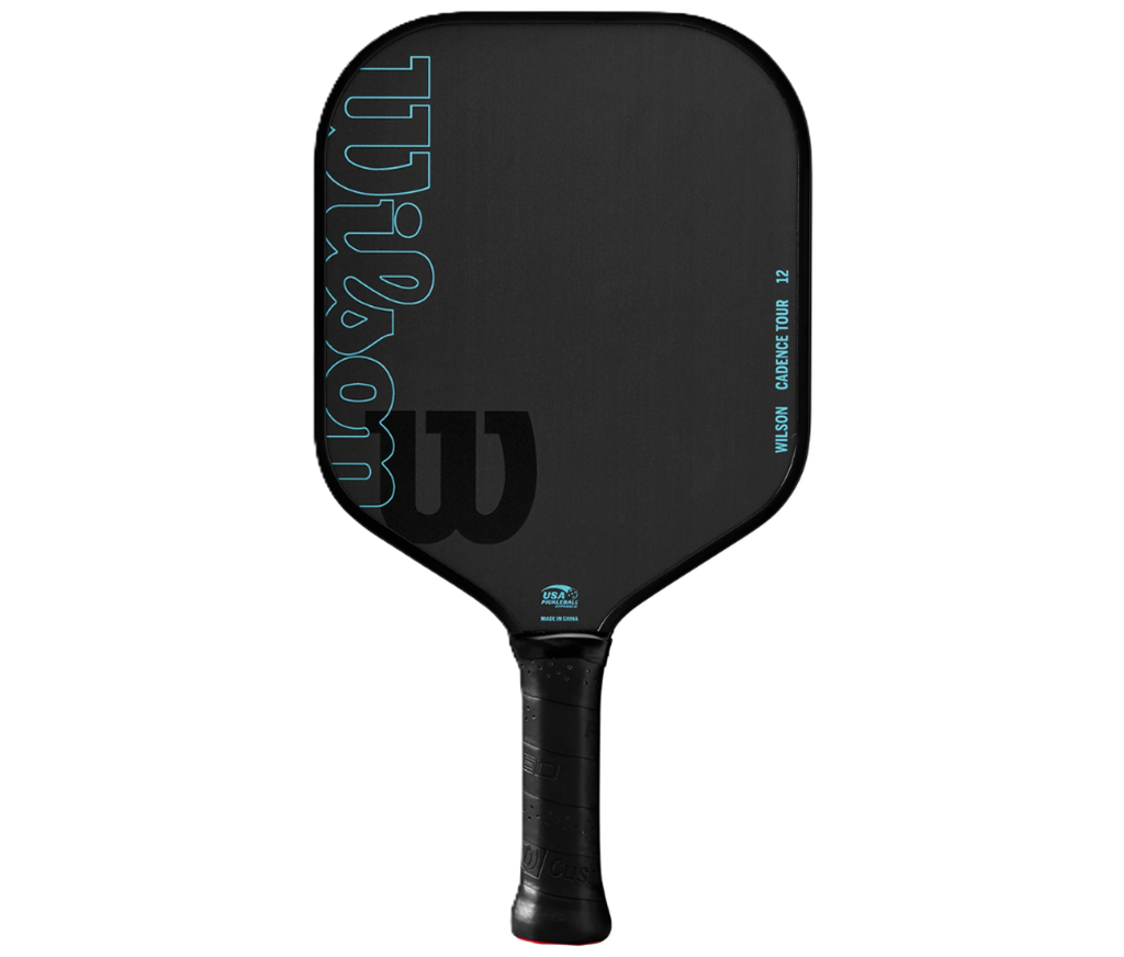 Vợt Pickleball Wilson Cadence Tour 12mm 'Black Blue'