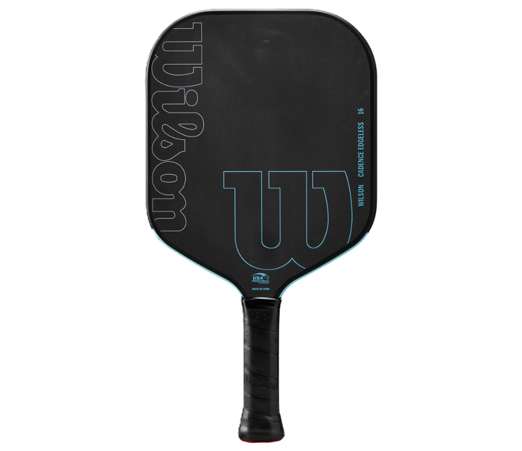 Vợt Pickleball Wilson Cadence Edgeless 16 PB 16mm 'Black Blue'