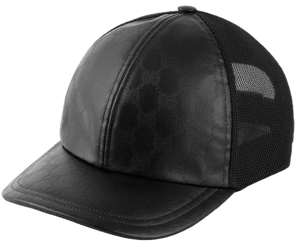 Mũ Gucci Leather Cap 'Black' 780493-4HA8M-1060