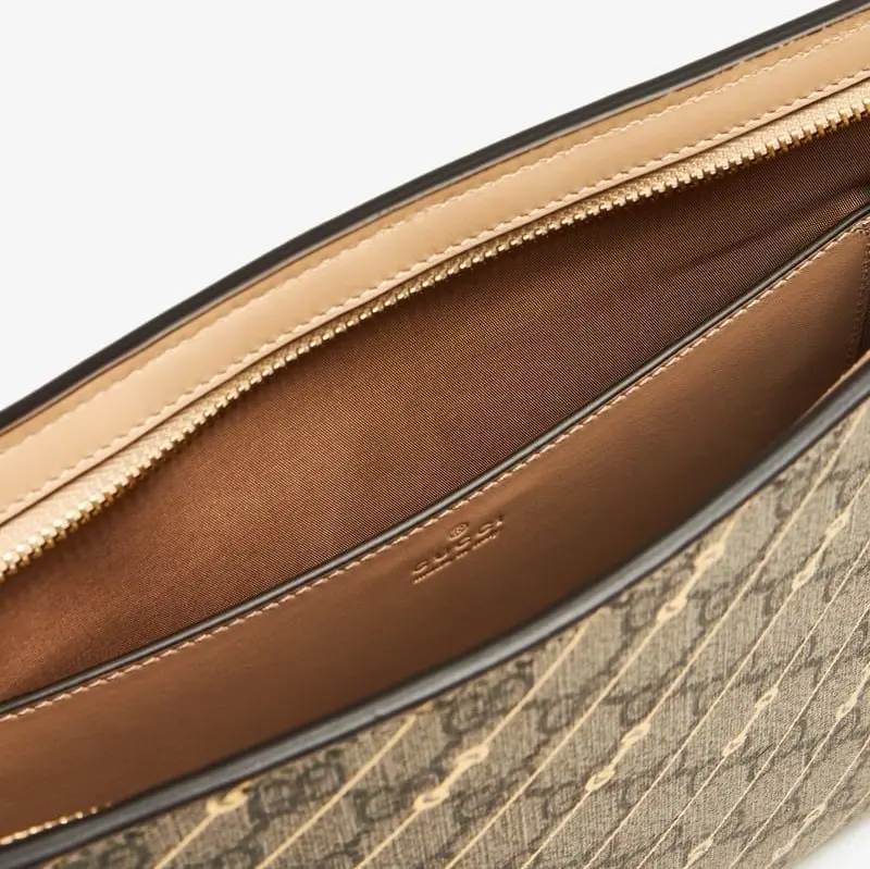 Alternative view of Túi Gucci Horsebit Print Pouch 'Beige' 774345-FACYR-8548