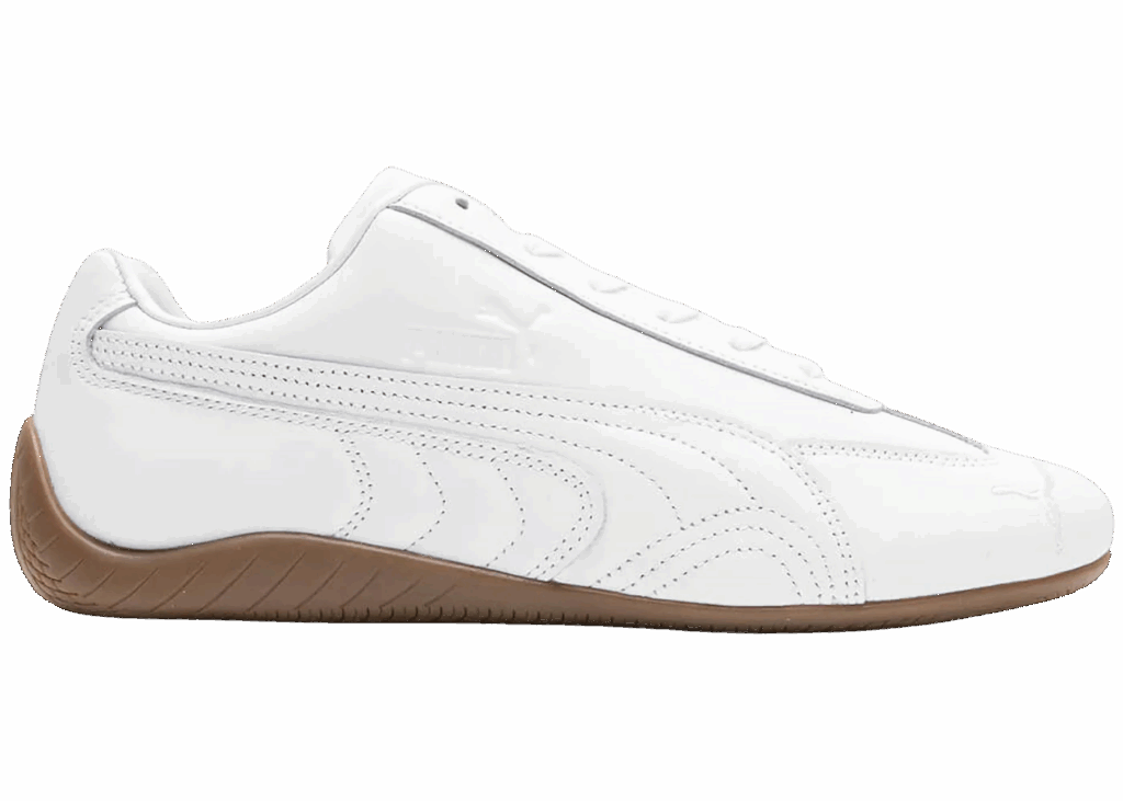Giày Puma Speedcat Leather 'White Gum' 401534-02