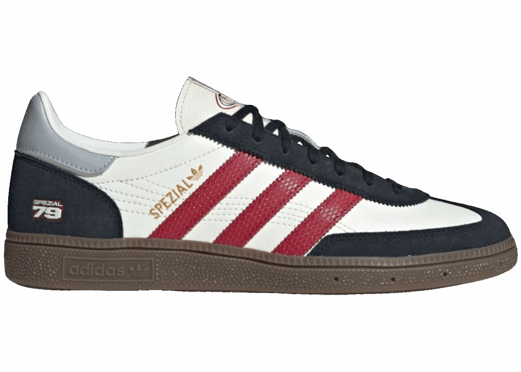 Giày Adidas Handball Spezial 'White Black Red' JQ8735
