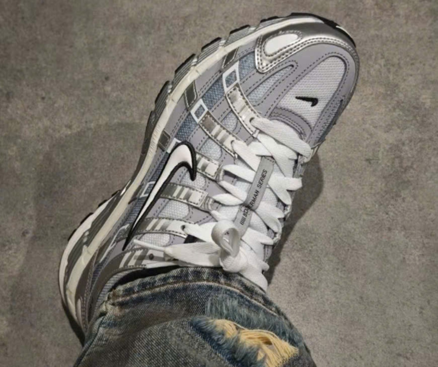 Giày Nike P-6000 'Metallic Silver' IH4465-095 - Ảnh 2