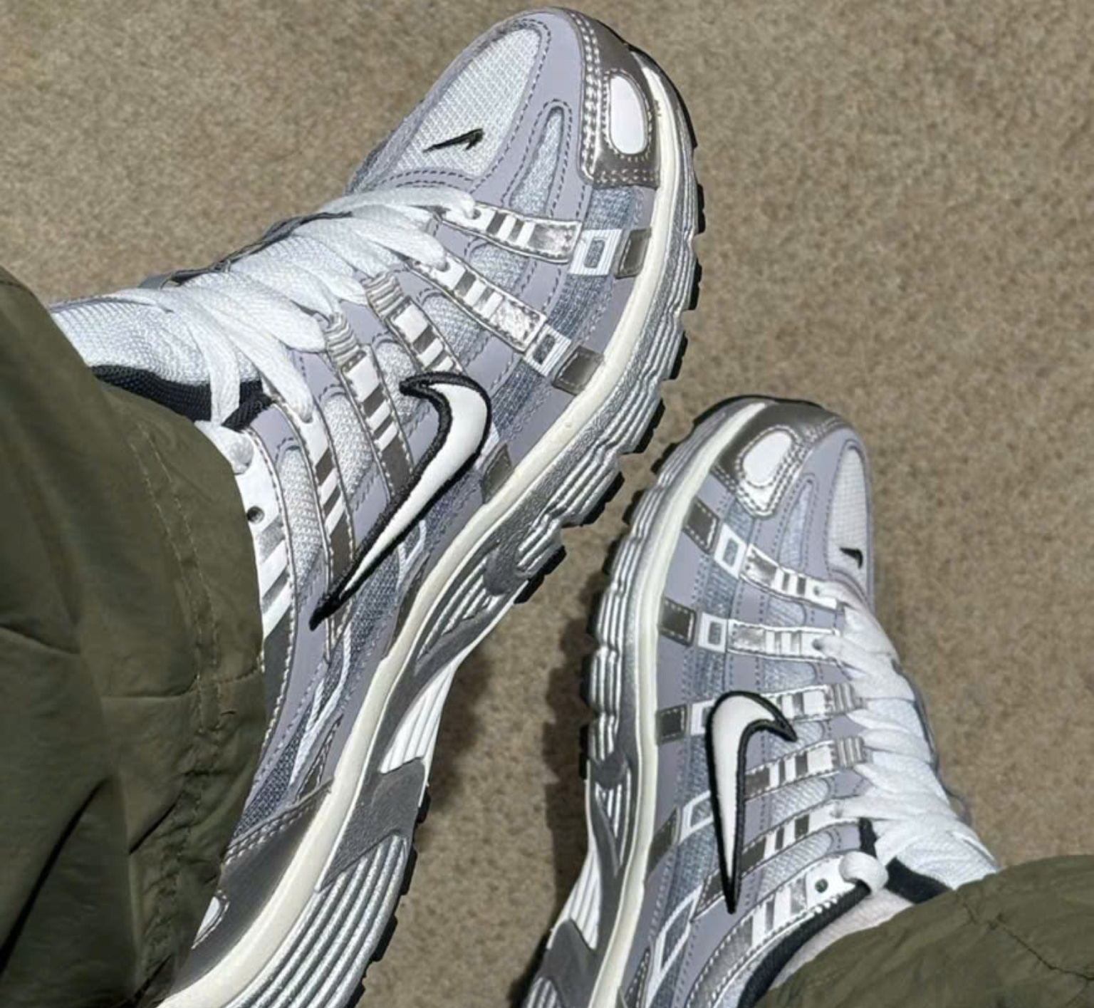 Giày Nike P-6000 'Metallic Silver' IH4465-095 - Ảnh 3