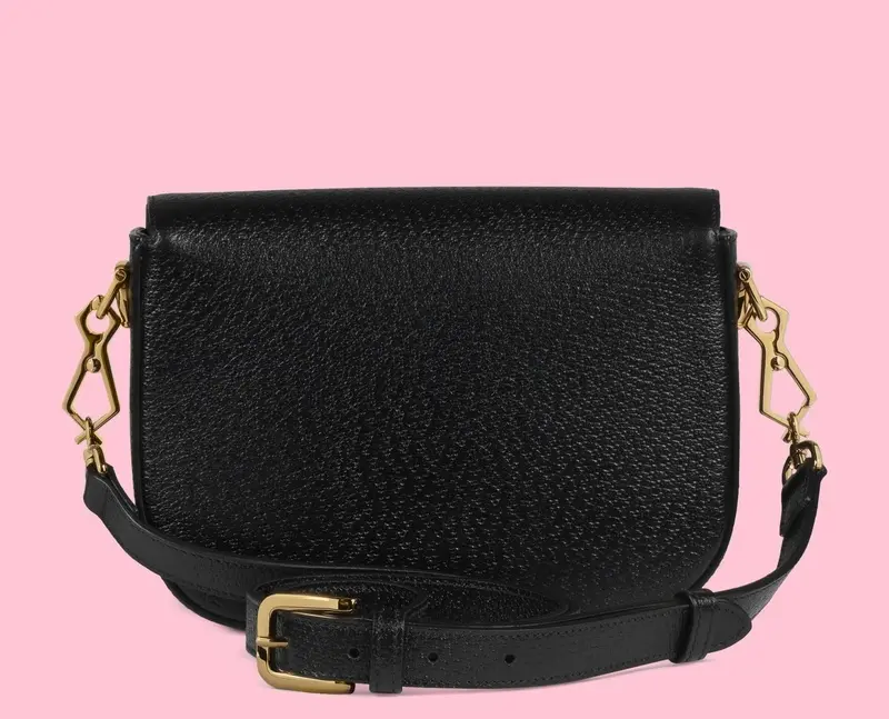 Alternative view of Túi Gucci x Adidas Horsebit 1955 Bag 'Black White' 658574-U3ZDG-8726