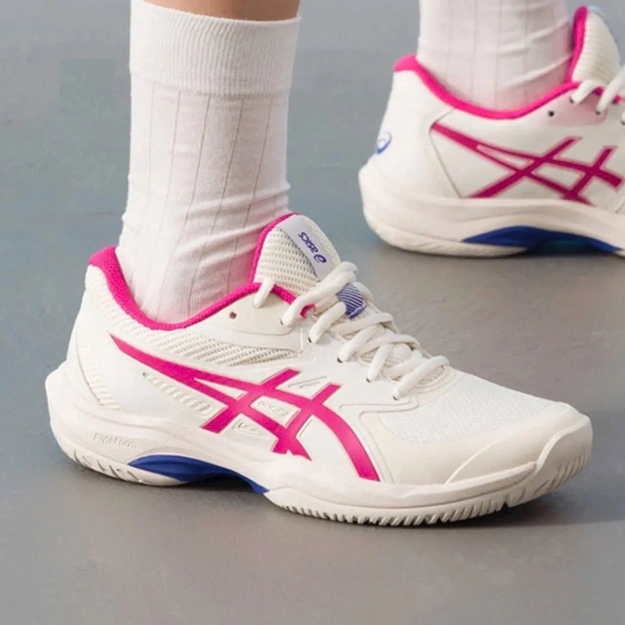 Alternative view of Giày Asics Game FF 'Cream Bright Rose' 1042A281-102