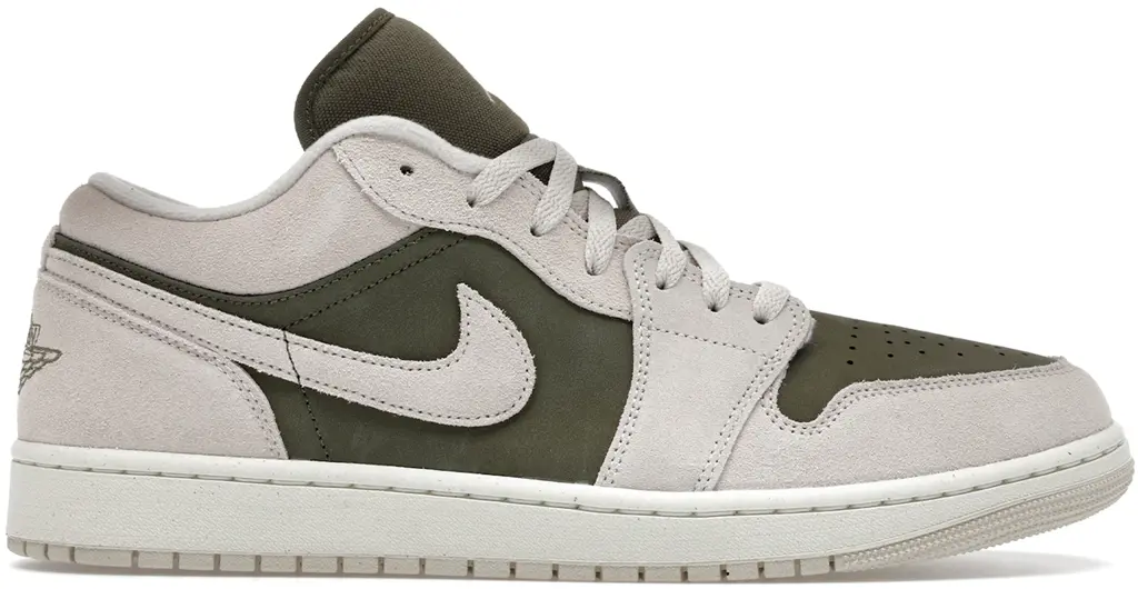 Giày Nike Air Jordan 1 Low SE 'Medium Olive Sail' HV4089-201
