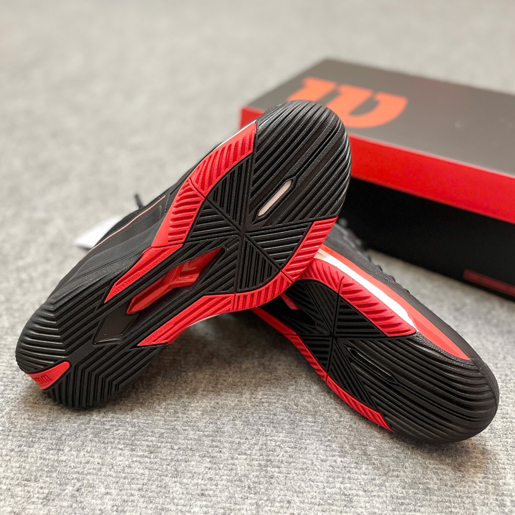 Giày Wilson Rush Pro 4.5 'Black Red' WRS334330U - Ảnh 3