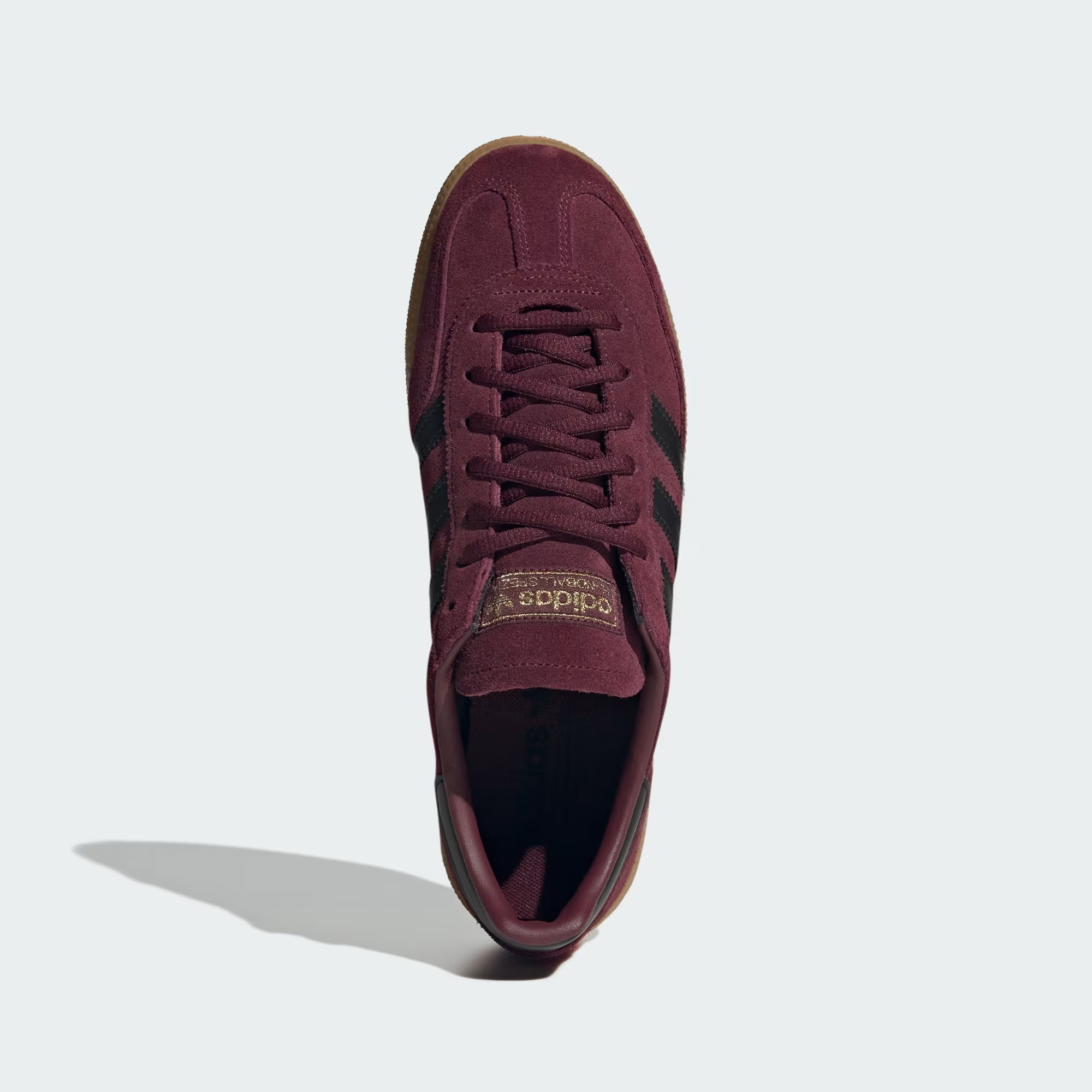 Alternative view of Giày Adidas Handball Spezial 'Maroon Black' JR3848