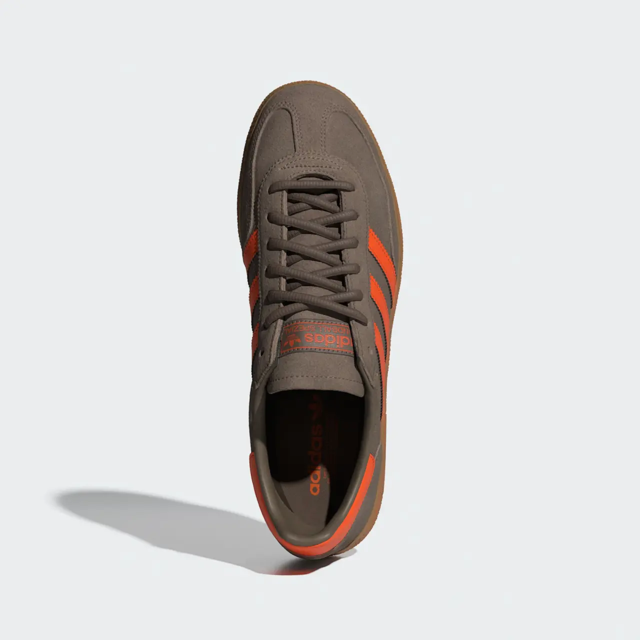Alternative view of Giày Adidas Handball Spezial 'Brown Orange' JR3846