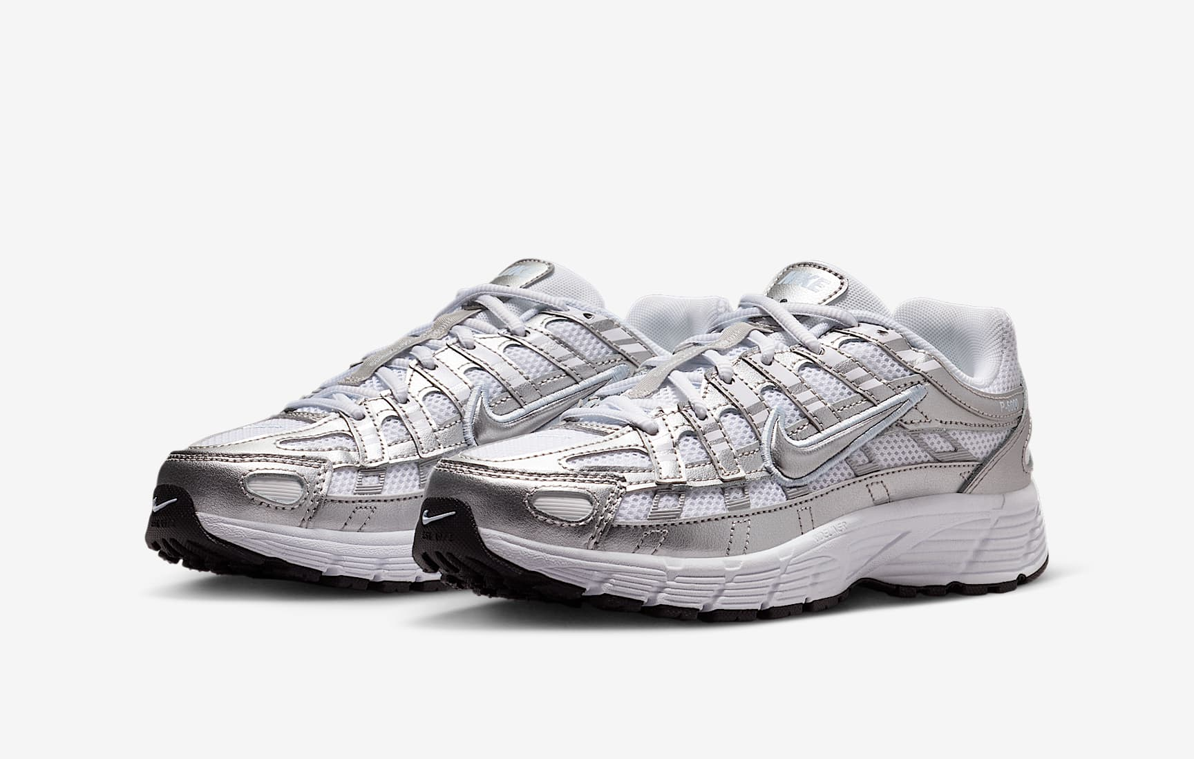 Giày Nike P-6000 'White Metallic Silver' HV5064-101 - Ảnh 4